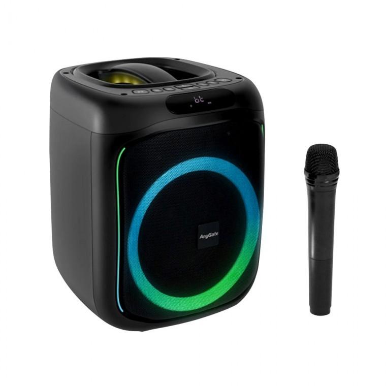이동식 스피커 블루투스 엠프 50W 버스킹 노래방 파티