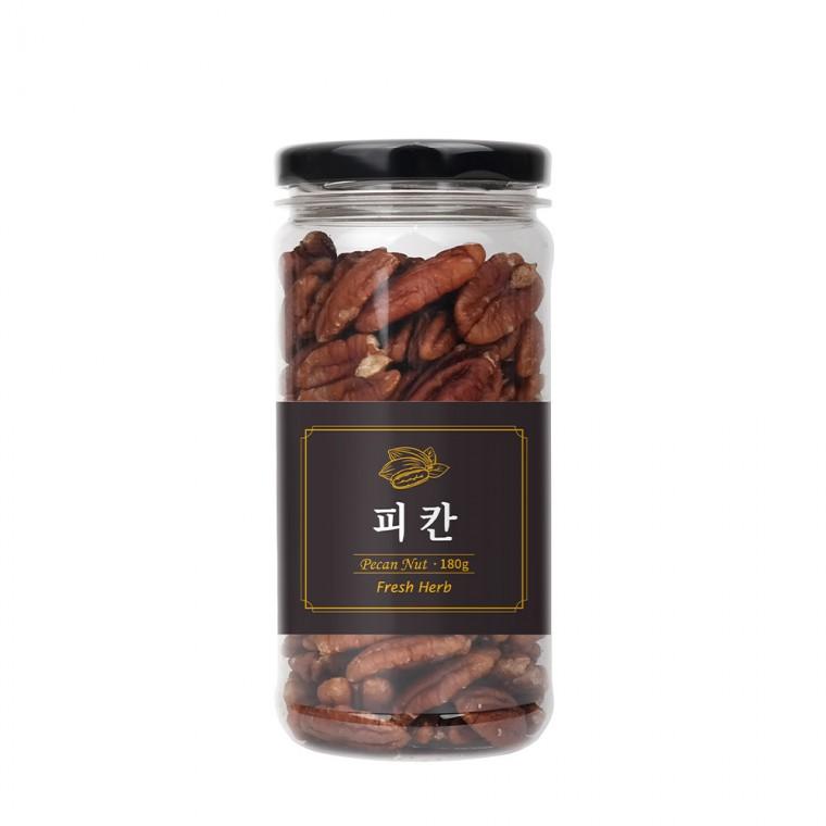 신선약초 피칸 180g 견과류 답례품 용기포장