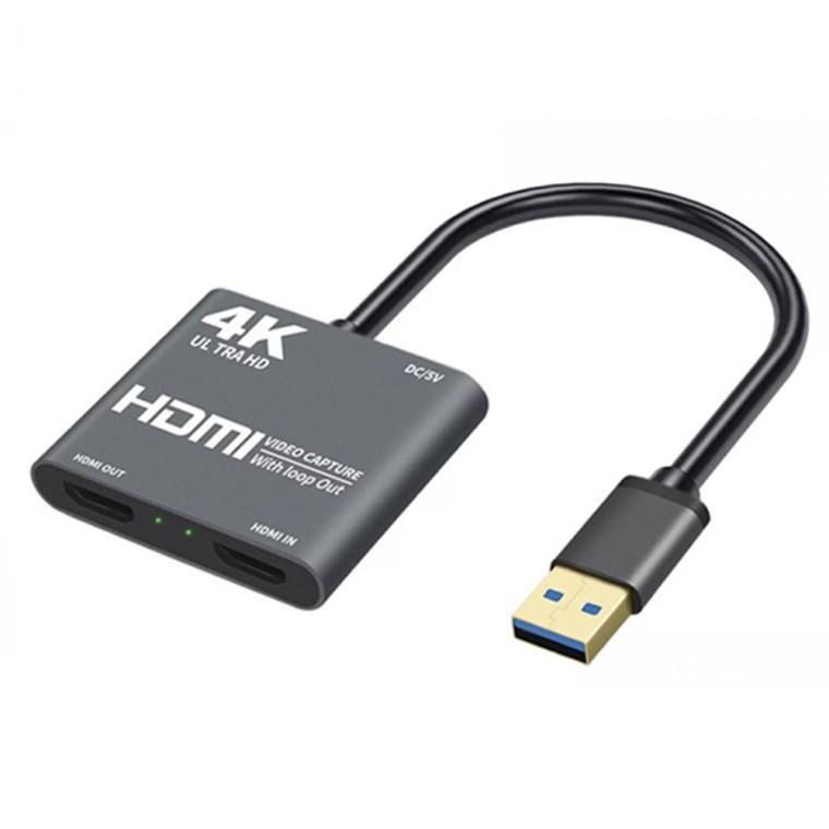 USB 3.0 4K HDMI 캡쳐카드 개인방송장비 동영상녹화