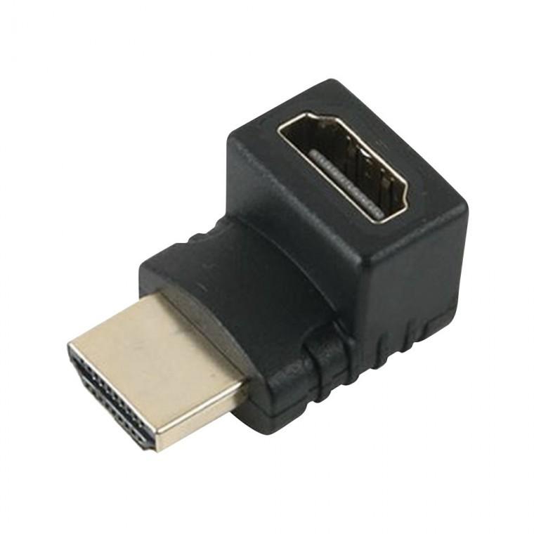 HDMI 연장젠더 90도 상향변환꺽임 ㄱ자 케이블선 꺾임