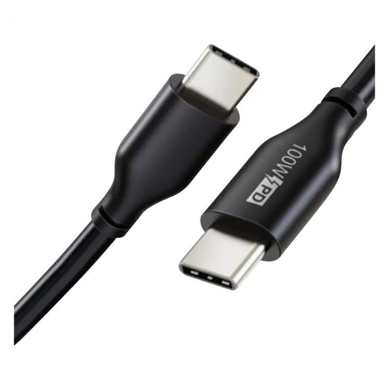 TYPE C x2 PD 충전케이블 100W 1.5M 케이블 고속 데이터 전송 차량용 20V 5A 480Mbps