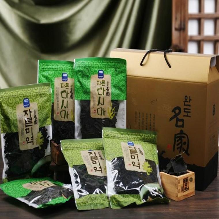 맛있는 완도명가자른미역*자른다시마혼합선물세트 추석김선물세트 김선물 김세트 선물용김