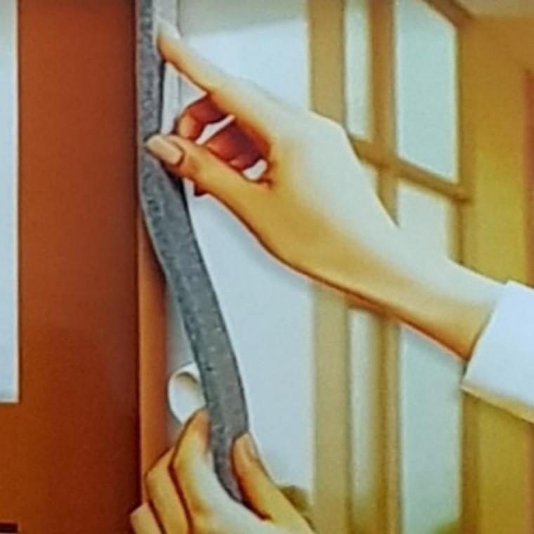 실내용 현관문 창문 외풍차단 틈막이 문풍지 틈새막이 대