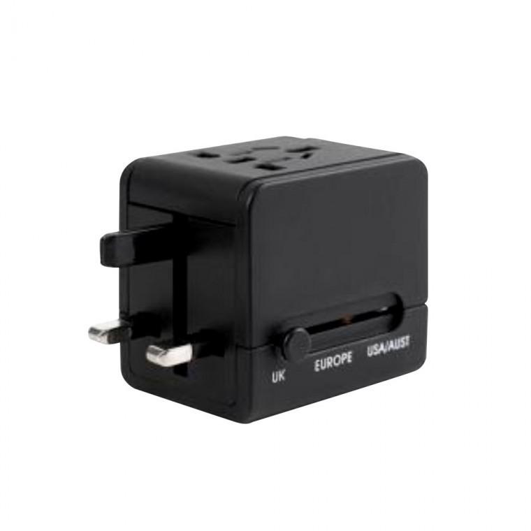 USB C타입 A타입 충전 여행용 블랙 멀티 돼지코 플러그
