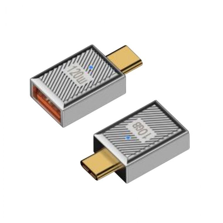 USB 3.1 3.0 C타입 6A 120W 젠더 M to F 10Gbps