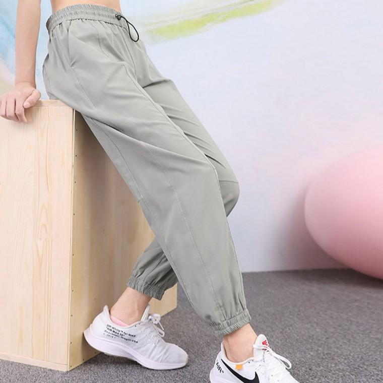 홈웨어 허리 밴딩 스포티 조거 바지 여자 데일리 외출 여자편한바지 여자카고바지 여자밴딩팬츠