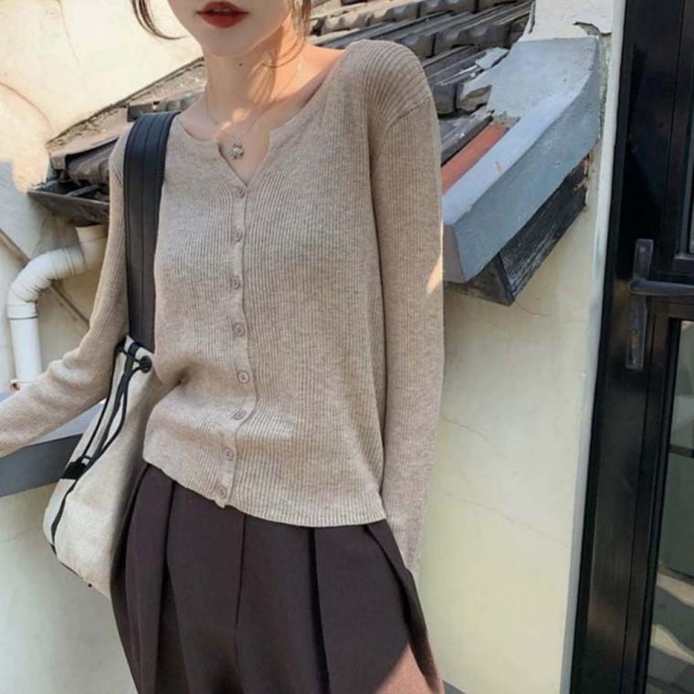 데일리 외출 슬림 스타일 긴팔 가디건 여자 부드러운 소재 여성가디건 니트가디건 여자가디건