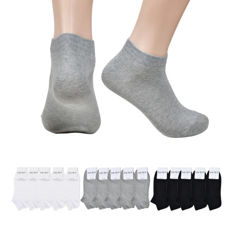 여성 단목양말 스니커즈양말 5켤레세트 학생 교복양말 간호사양말 국산