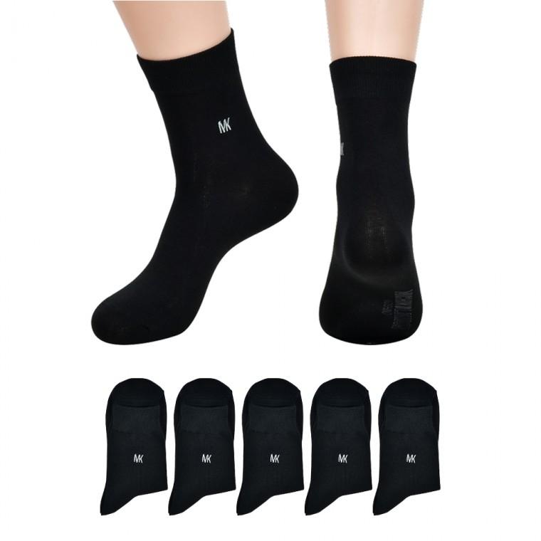 남자 브랜드 비즈니스 신사 중목 검정양말 5켤레세트 남성 정장 양복 구두양말