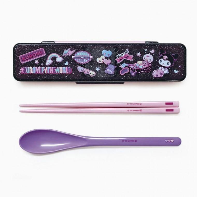 저소음수저통 저소음 1P 18cm 수저 저니 세트 휴대용 젓가락