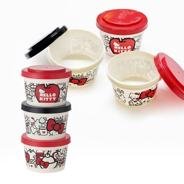 반찬통세트 도시락통세트 적층 3개입 보관 1P 240ml 보존 용기 반찬통