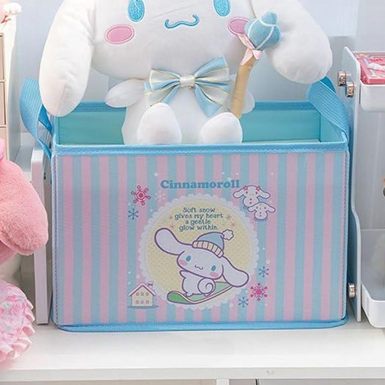 접이식수납함 귀여운 수납 손잡이 1P 바구니 접이식 보관함