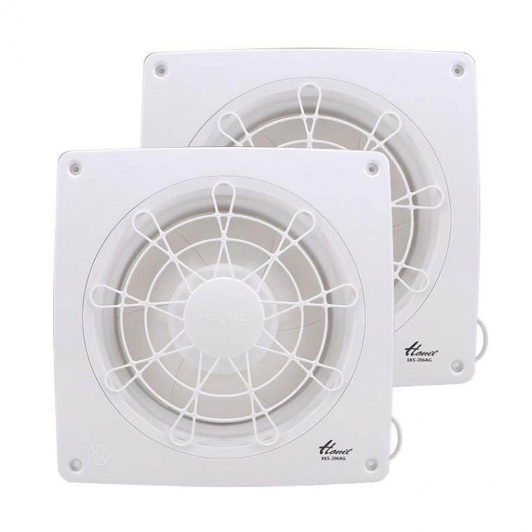 날개200파이 EKS-206AG 환풍기 자동개폐형