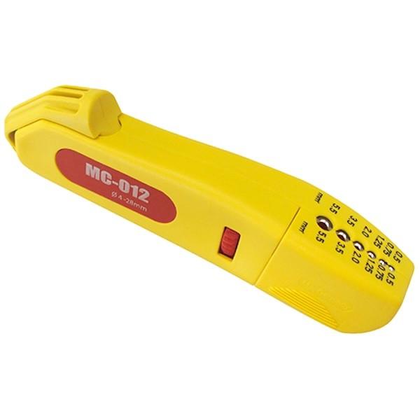 마벨 전선 스트리퍼 MC-012 케이블 피복탈피 6 28mm 스트리핑 조절식