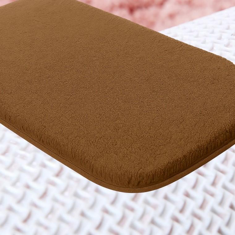 바닥매트 리부 50X80 발매트 brown 욕실발매트 주방매트 미끄럼방지매트 현관매트 미끄럼방지패드