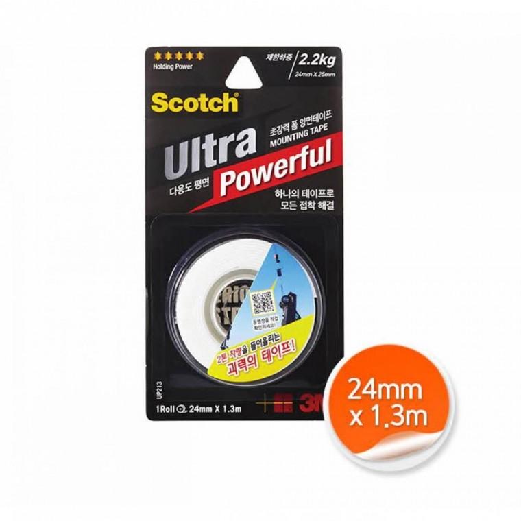 폼 양면 1.3m 213 x 초강력 UP 24mm 스카치 테이프