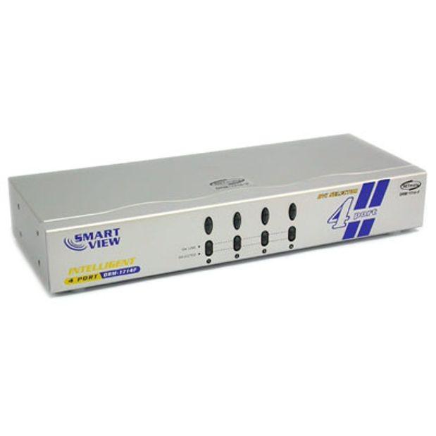 모니터 CCTV 4대 선택기 1 영상선택기 수동 DVI