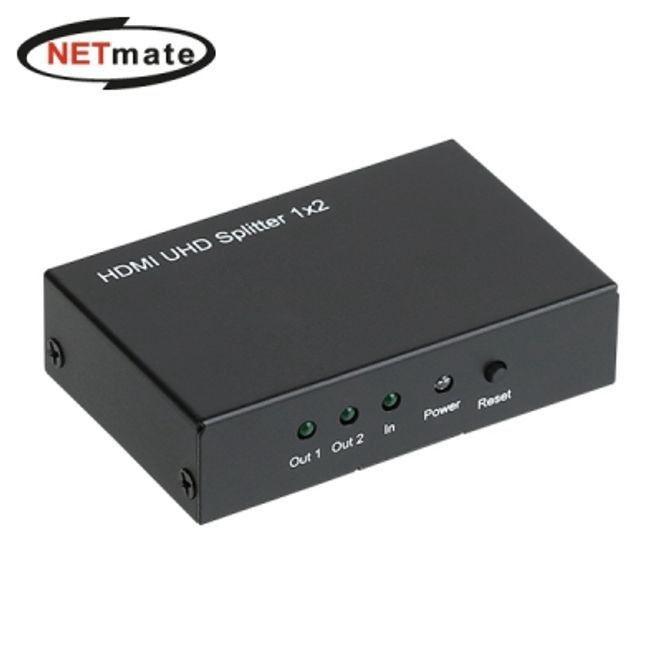 분배기 NETmate 4K 1대2 60Hz HDMI 2.0