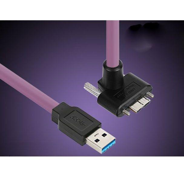 커넥터 L 케이블 케이블 MicroB 2M AM USB3.0 변환