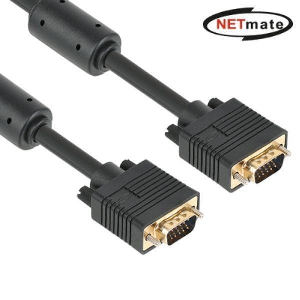 NETmate 케이블 15m RGB 모니터 컴퓨터 3-9 케이블