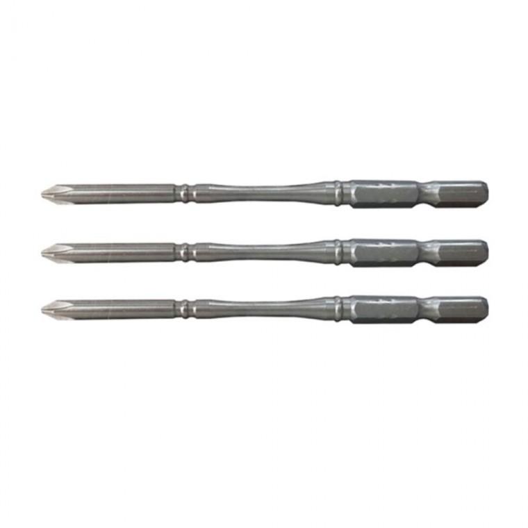 드라이버 토션비트 3p Ph1 마끼다 100mm 드릴날 단면