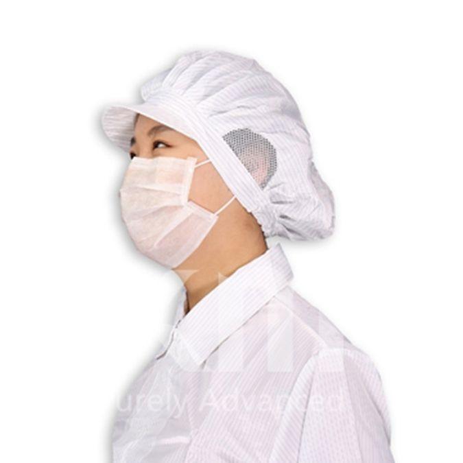 크린룸 후드 모자 무진모 케이엠 제전모 방진 C2