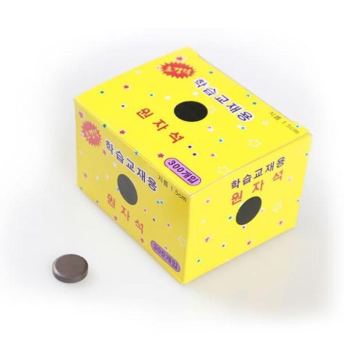 홀더 강력 300p 칠판 자석 화이트보드 15x3T 원형자석