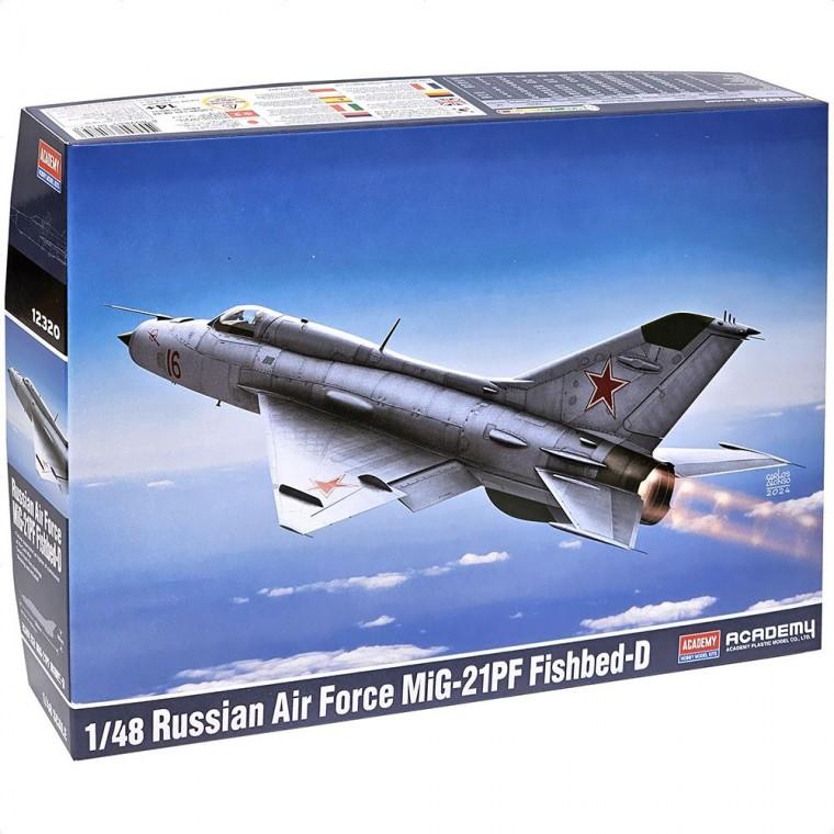 아카데미과학 MiG-21PF 피쉬베드 프라모델 러시아