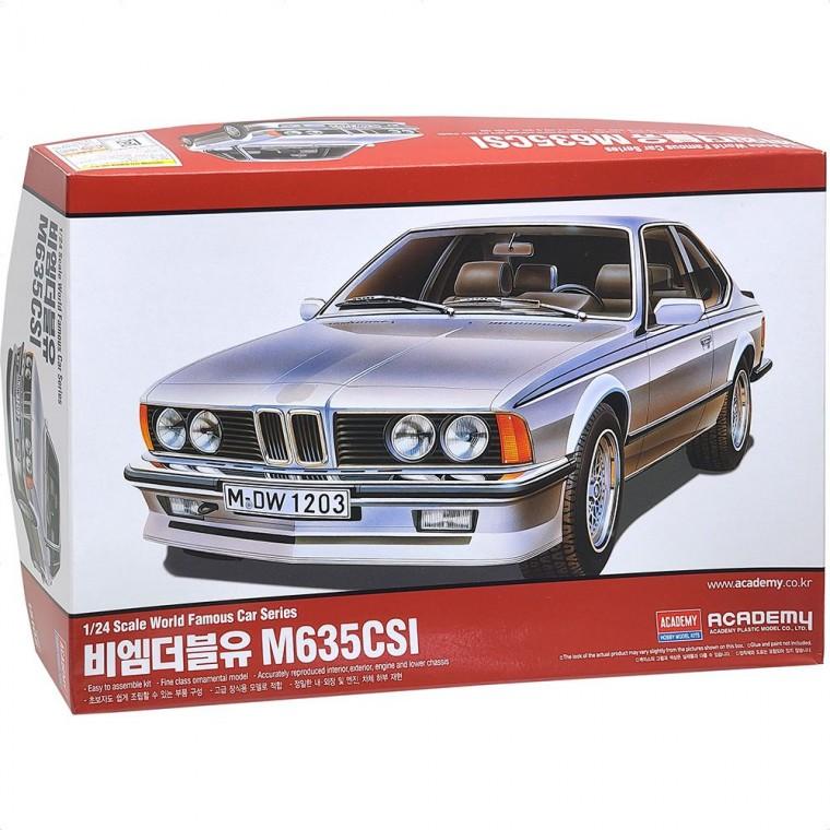 프라모델 CSI 아카데미과학 피규어 M635 BMW 조립