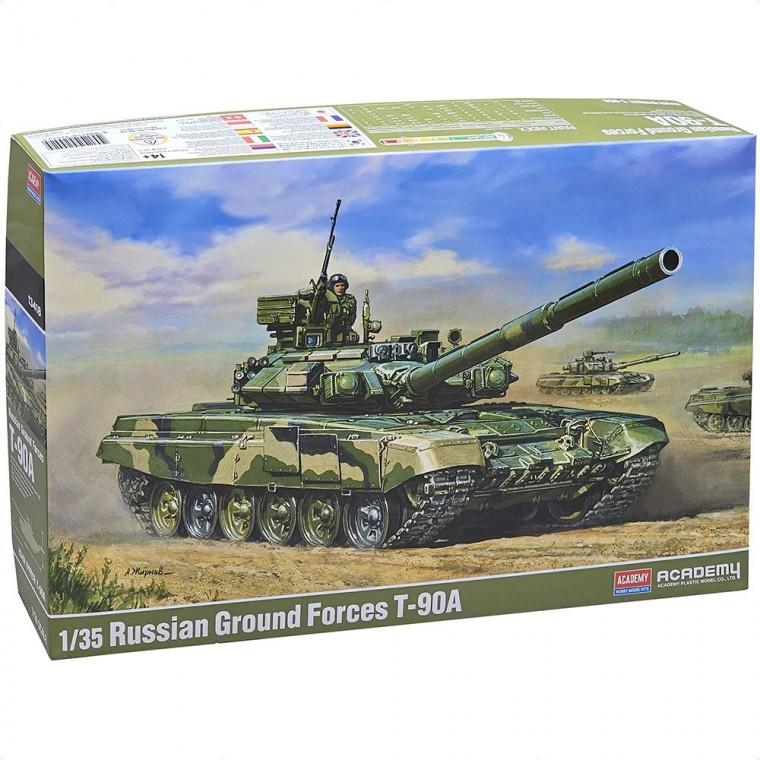 피규어 러시아 아카데미과학 T-90A 탱크 프라모델