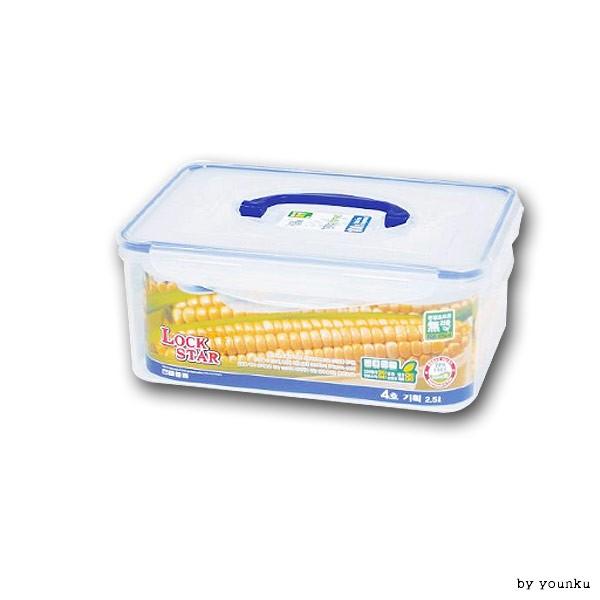 락스타 투명락 핸들 밀폐용기 직4호 (기획 2.2L 2 8L) -T2/락앤락/김치통/반찬통/플라스틱용기