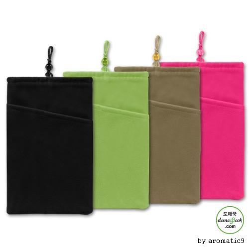 화사하고 부드러운 구슬 잠금장치 파우치 PEARL POUCH