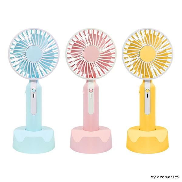 안전한 충전식 저소음 휴대용 무선 선풍기 체리쥬빌레
