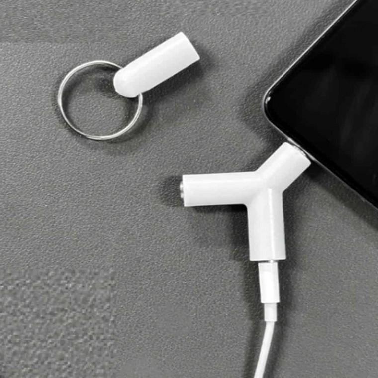 Y형 이어폰잭 이어폰y잭 컴퓨터잭 오디오Y케이블 이어폰Y잭