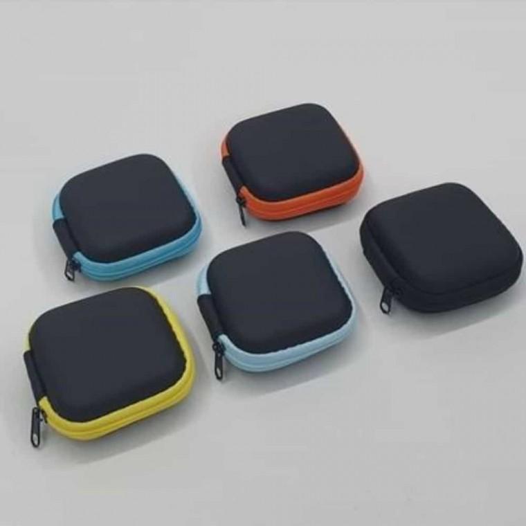 USB 이어폰 미니 파우치 정사각파우치 미니파우치 작은가방