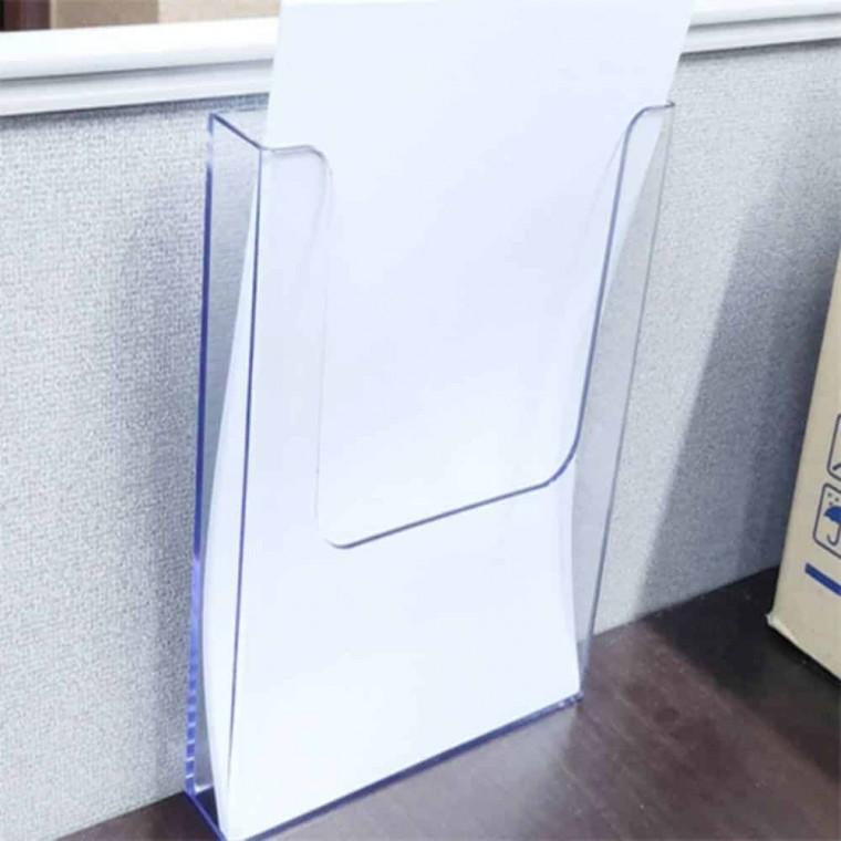 부착식 A4 투명케이스 리플렛케이스 서류받침대 팸플릿거치대 서류거치대