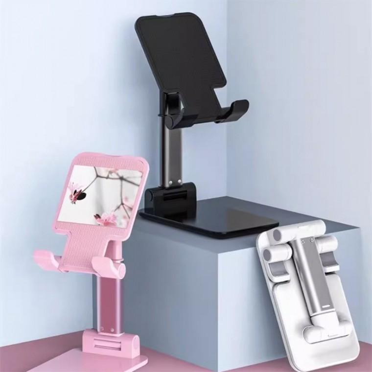접이식 핸드폰 거치대 C형 탁상용 각도조절 폰거치대