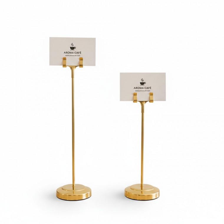 골드 메탈 카트 스탠드 거치대 20cm
