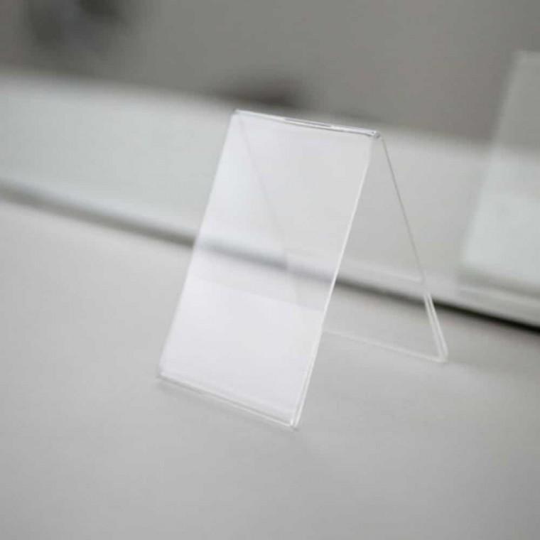 POP 꽂이 양면 아크릴쇼케이스 아크릴스탠드 POP거치대 아크릴메뉴판 아크릴안내판