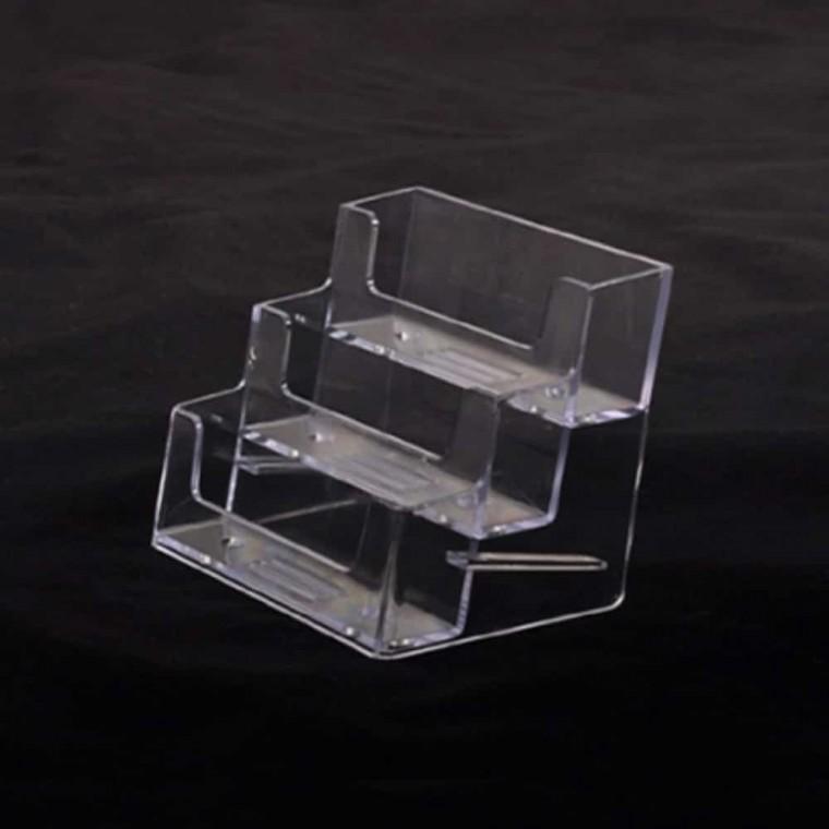 명함 3단 꽂이 명함홀더 명함첩 명함꽂이 명함거치대 아크릴명함꽂이