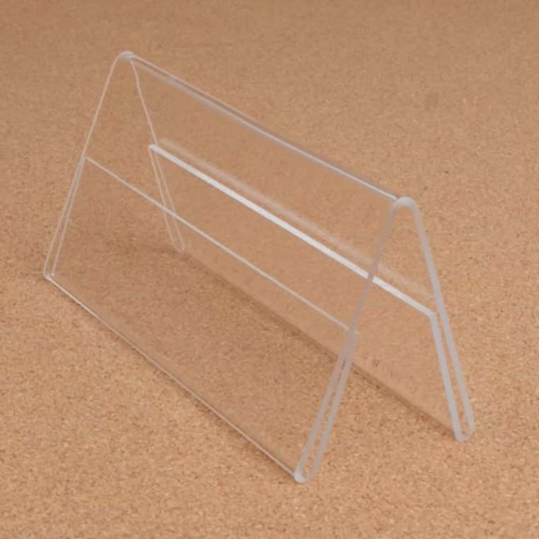 가로형 양면 쇼케이스 아크릴거치대 POP아크릴