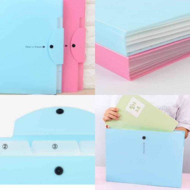 A4 파일 보관함 서류정리화일 클리어홀더 클리어화일 투명클리어화일 A4파일