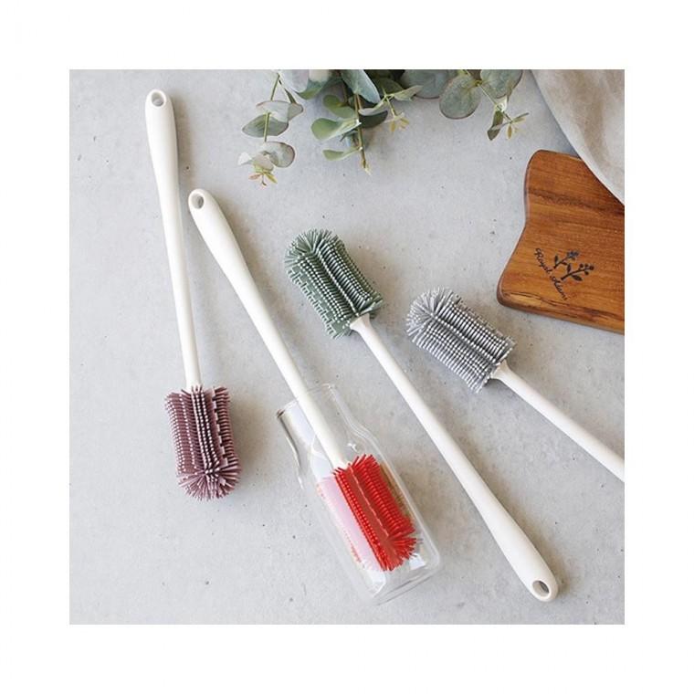 루미나D 텀블러 세척솔 실리콘 병솔 실리콘솔 물병닦는솔