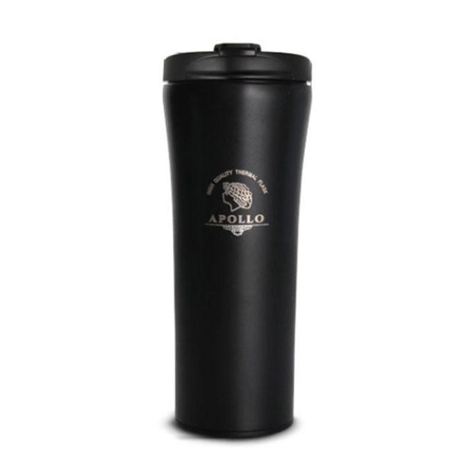 아폴로 스텐 텀블러 물병 물통 보틀 물컵 블랙 500ml