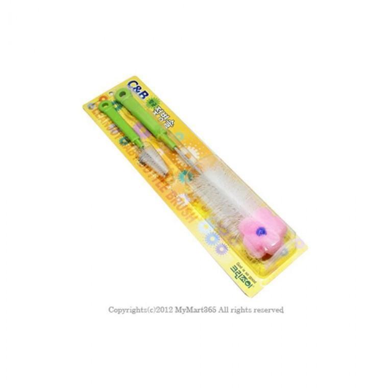 병세척용 브러쉬 2p-색상랜덤발송 텀블러솔 세척솔
