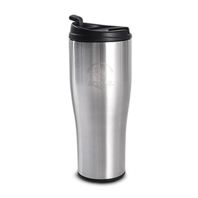아폴로 스텐 텀블러 물병 물통 보틀 물컵 실버 350ml
