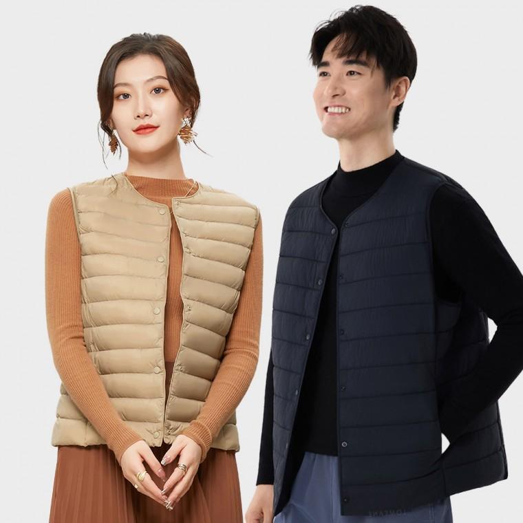 [도매라인]*땡처리 유넥패딩조끼 겨울조끼 베스트 경량조끼 바람막이 남녀공용조끼 패딩조끼
