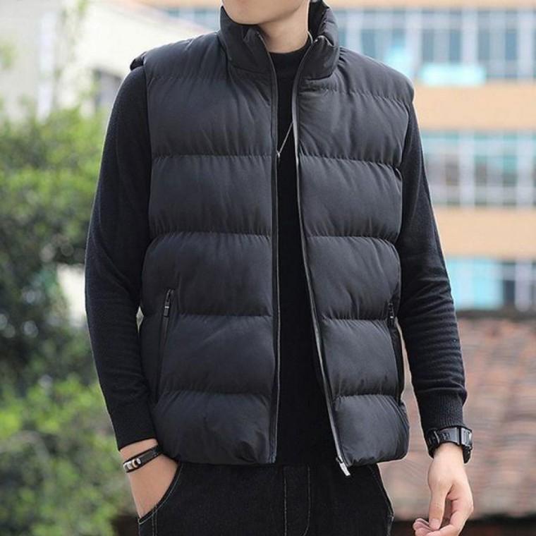 3컬러 베이직 남녀공용 데일리 포켓 패딩조끼