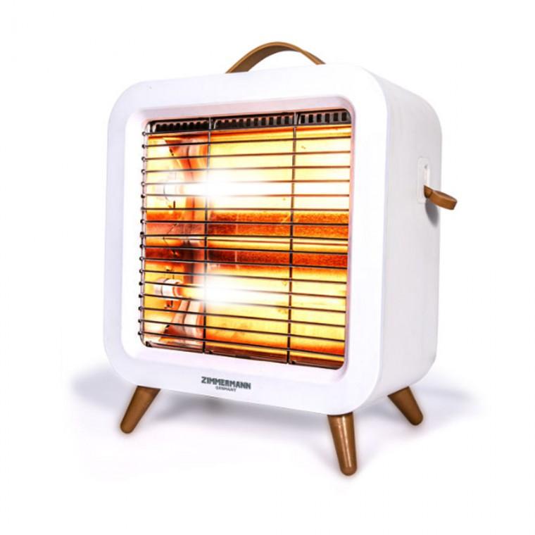 짐머만443 탁상용 전기히터 뉴트로 미니난로 발난로