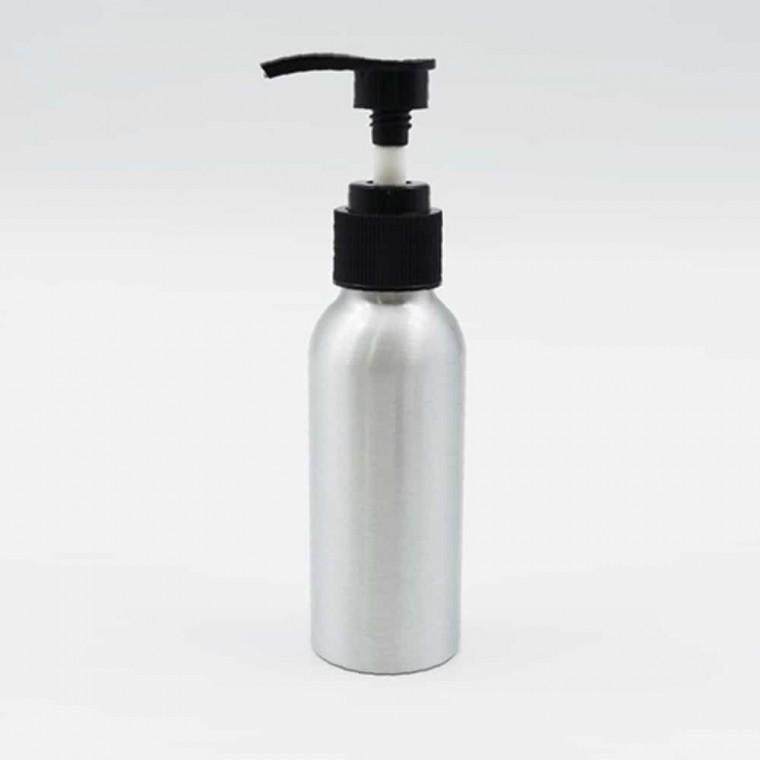 알루미늄 펌프 용기 100ml 여행용공병 화장품소분용기 앰플용기 미니공병 샴푸용기 화장품용기 샘플공병 샴